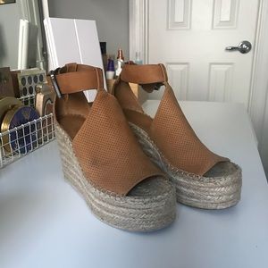 Marc Fisher Espadrille Platform Wedge
